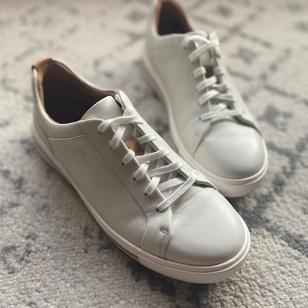 White Leather Shoes